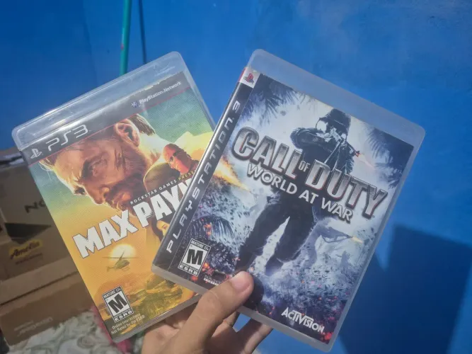 Max Payne 3 + Call of Duty World at War Ps3