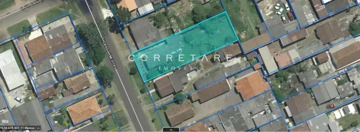 Excelente Terreno à Venda no Boqueirão  754m²  Testada de 17,08m e 50m de Fundos