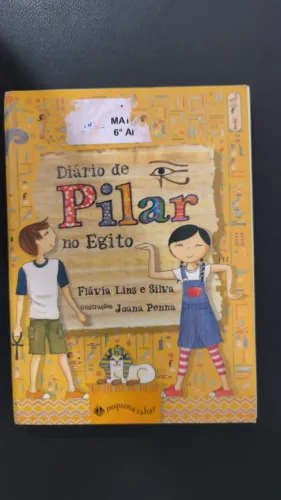 Livro Diário De Pilar No Egito