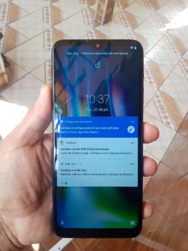 Celular moto g9, play