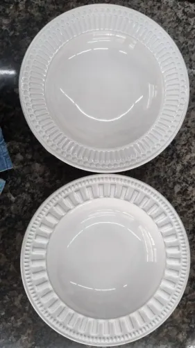 prato fundo porcelana 22 cm excelente qualidade venda minima 6 und