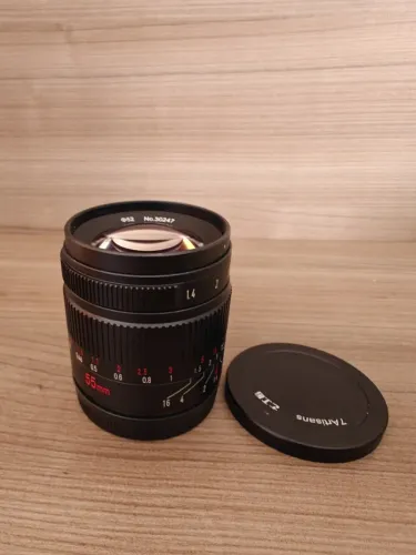 Lente Canon(Apsc) 7artisans 55mm F1.4