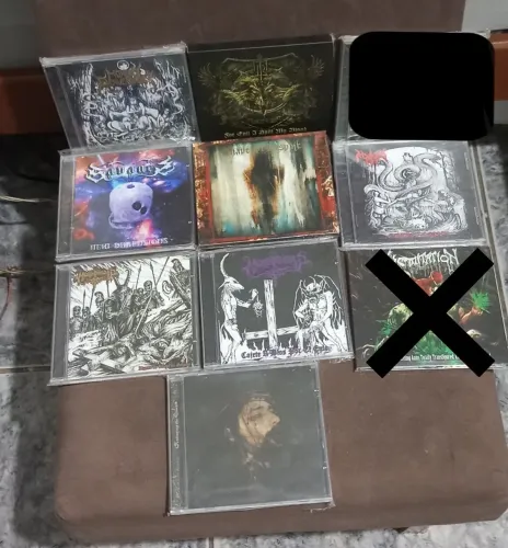 CDs Black, Death, Doom Zerados E Seminovos.
