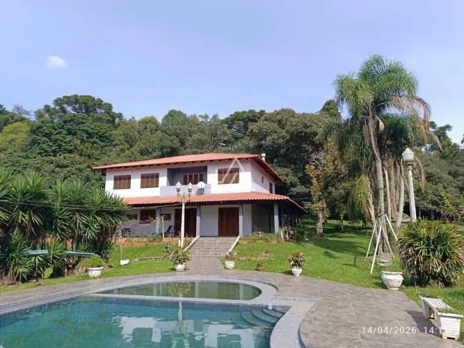 CHACARA COM CASA - 14 HECTARES - 8 DORMITÓRIOS - 6 BANHEIROS