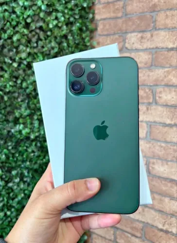 iPhone 13 Pro Max verde 128gb 6 meses garantia