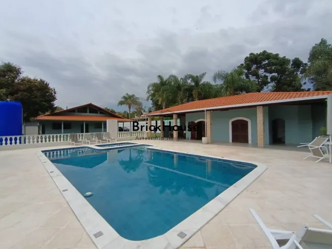 Casa de Campo no Condomínio Porta do Sol - 5 Dorms (2 Suítes), Piscina de Alvenaria e Camp