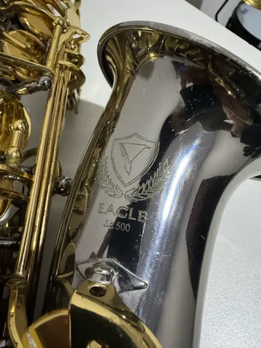 Sax Alto Eagle Sa500 Grafite Mib