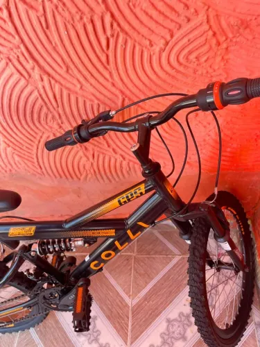 Bicicleta Aro 20 Aço Carbono Suspensão Dupla