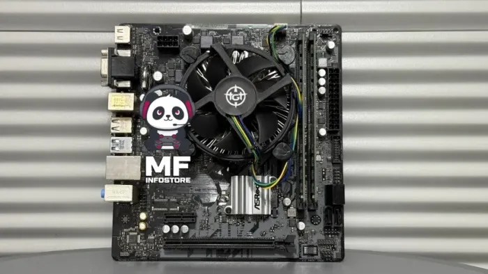 Kit H510M ASRock + I3 10100f + 2x8GB 3200mhz