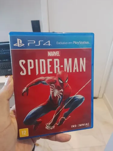 Jogo PS4/PS5 Spider Man 1 Novo de Loja Zerado 
