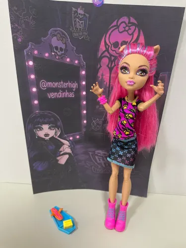 Monster High Howleen Wolf Creepateria Completa (Vai conforme fotos)