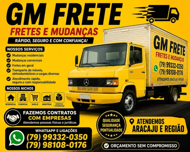 Caminhão  de mudança  e frete 