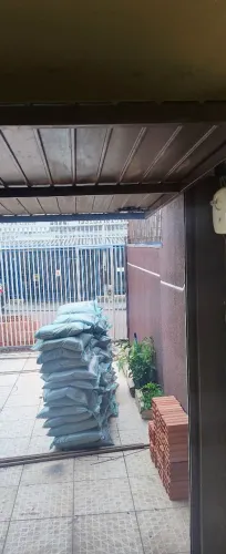 porta metal garagem