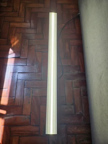 Luminária Linear LED Sobrepor 36W 4450lm 4000K Bivolt Branca - Nova