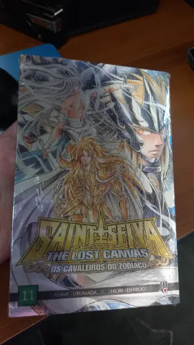 Mangá Lost Canvas 1 Vol 11 Prateado, 1 Vol 16 Capa Azul