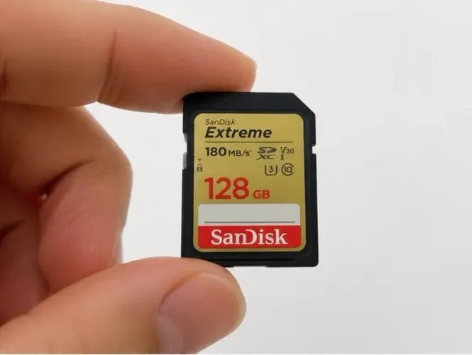 cartão sd sandisk extreme 128gb