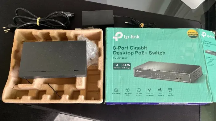 Switch TP-Link TL-SG1008P Gigabit 8 Poe+ 64w