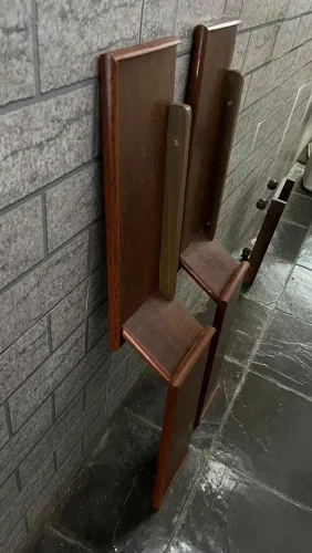 Prateleiras sucupira 