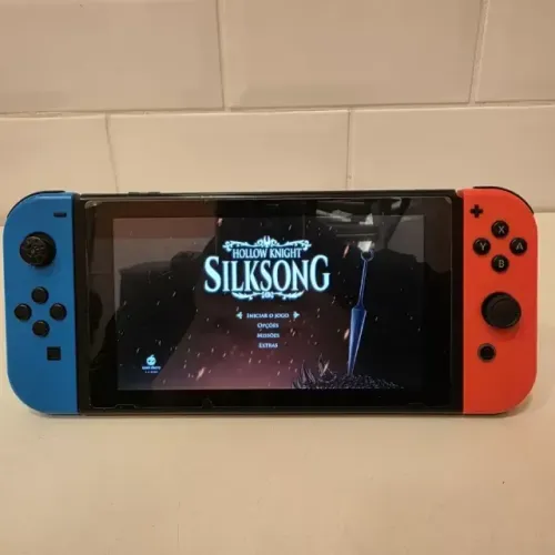 Nintendo Switch V2 - 32Gb e 256Gb Micro SD - Caixa