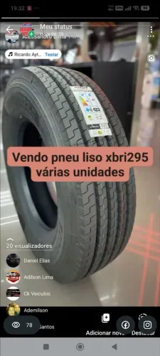 Vendo pneu xbri 295 b5