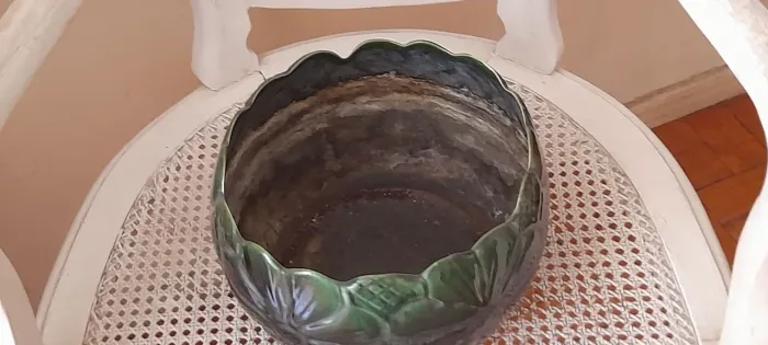 Vaso grande de cerâmica para planta