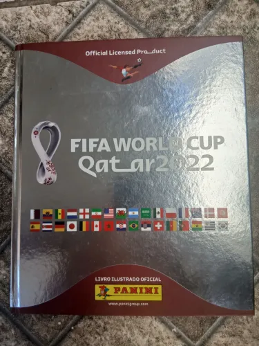 Álbum da copa 2022 completo