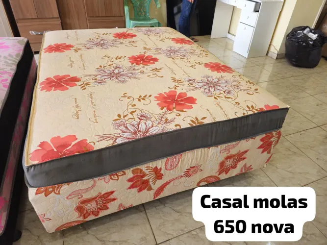 Cama de casal molas nova