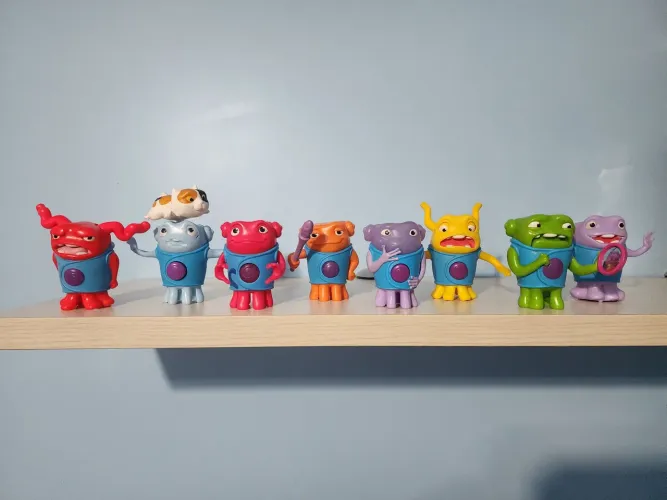 coleção completa os boov  cada um na sua casa  mcdonalds