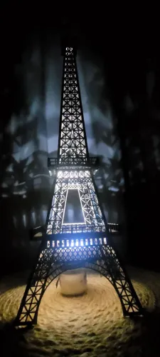 Torre Eiffel Arte em MDF