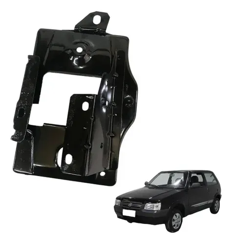 Suporte Base Bateria Fiat Uno Mille Fire Flex 2001 2006 2013 Peça 1