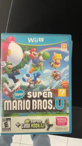 JOGO NINTENDO WII U SUPER MARIO BROS.U LEIA