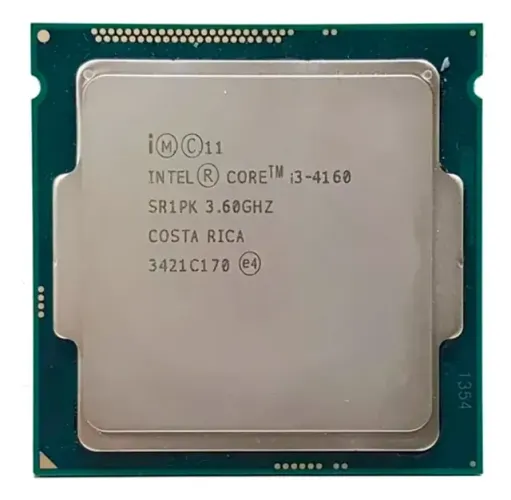 Processador Intel Core i3-4160 cache de 3M, 3,60 GHz LGA 1150