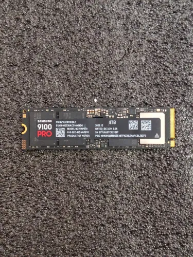 SSD M.2 NVMe 8TB Samsung 9100 PRO PCIe 5.0 (Até 14800MB/s) - Novo Desktop e PC