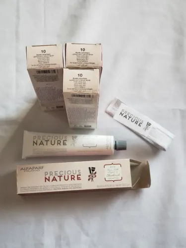 Tintas Alfaparf Precious Nature Cor 10 Louro Extra Claro