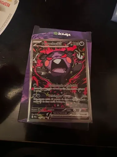 Carta pokémon morpeko ex 