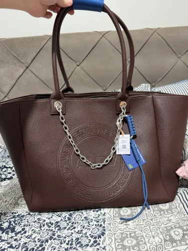 Bolsa Tote Bag Alexandre Pavão Marrom