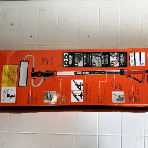 NOVO - Rolo Pintura Black & Decker Rapid Roller Bdpr400-la Pintor Profissional NF