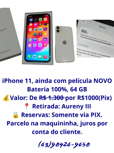 iPhone 11 novo