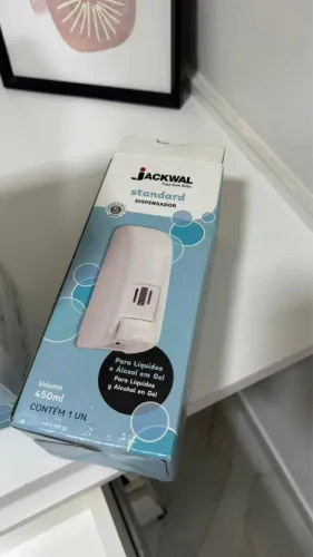 Porta papel e álcool