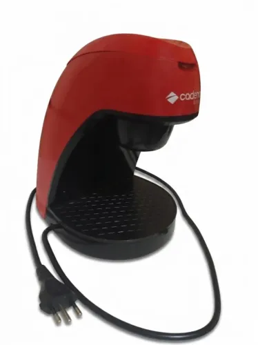 Cafeteira Cadence Single Vermelha 2 xícaras de uma vez