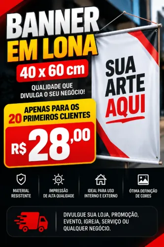 Banner em Lona
