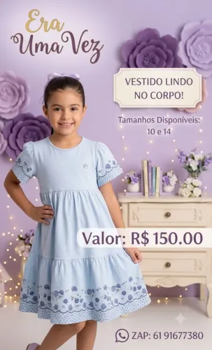 Vestido menina