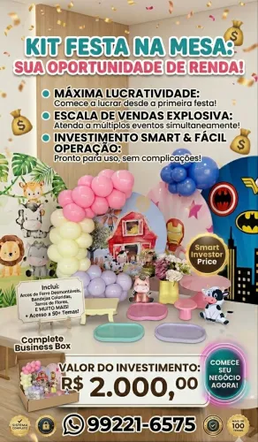 Oportunidade de Negócio - Festa na Mesa