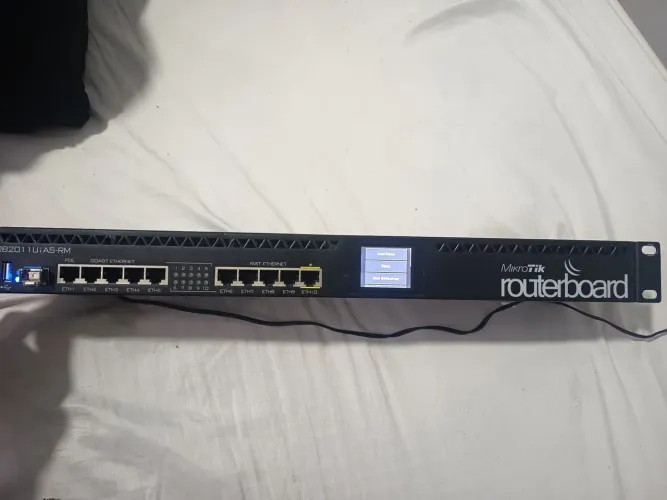 Roteador de fibra Mikrotik rb2011
