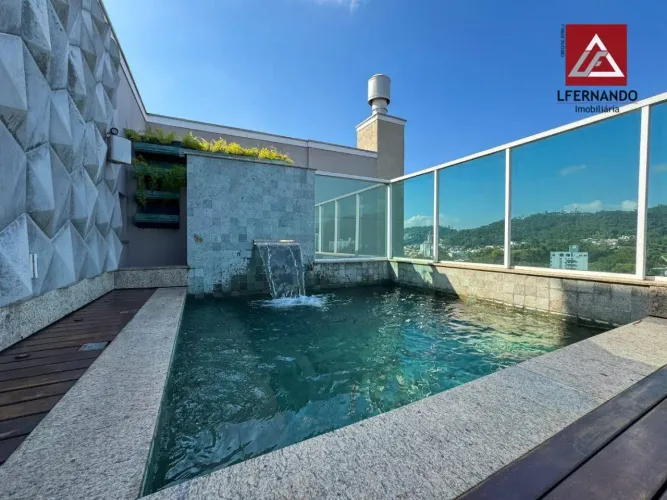 Cobertura totalmente mobiliada com 3 suítes à venda, 204 m² por R$ 2.690.000 - Velha - Blu