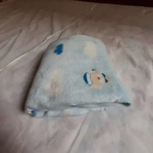 Cobertor e manta infantil semi novos.