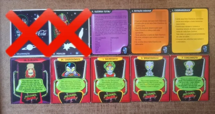 CARDS E ADESIVOS GELOUCOS/GELOCOSMICOS