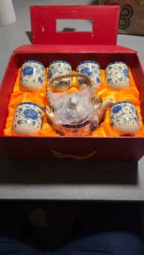 Conjunto de chá (porcelana)