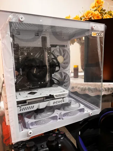 Pc Gamer Aquario Branco Ryzen 5 5500 Rtx 3050 Ssd 512gb 16gb