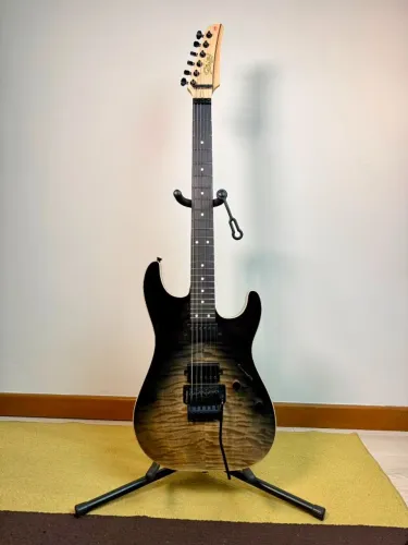guitarra seizi Shadow moon nova autografada edição limitada